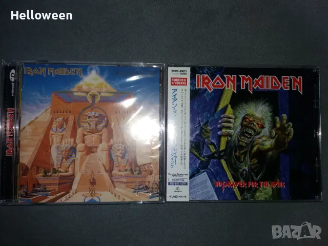 Metallica,Iron Maiden,Accept,Death,Helloween-оригинални,японски, снимка 9 - CD дискове - 48799713
