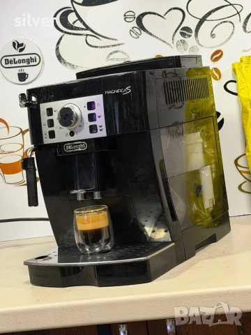 Кафемашина кафе автомат delonghi magnifica S с гаранция, снимка 7 - Кафемашини - 52488752