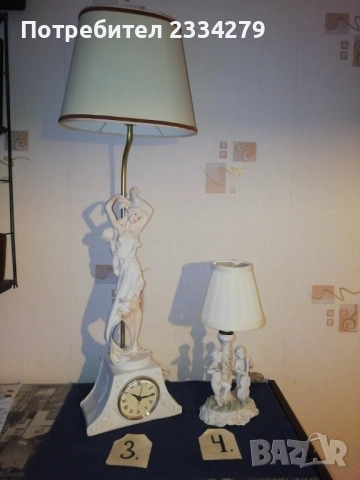 Нощни настолни лампи в бароков и флоренциански стил, снимка 10 - Настолни лампи - 52063072