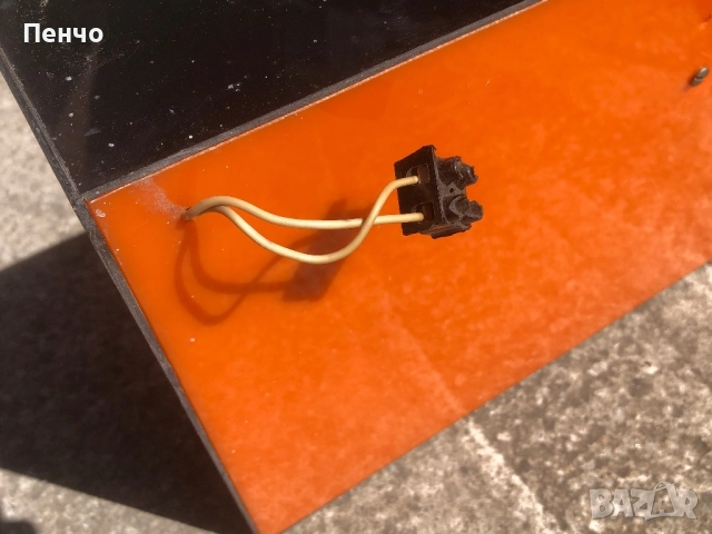 стара светеща табела от "ЗОРАТА на ДЕМОКРАЦИЯТА" - РЕТРО, снимка 13 - Антикварни и старинни предмети - 51541815