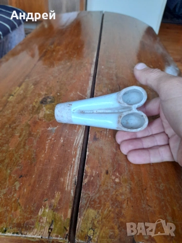 Стар порцеланов изолатор #9, снимка 3 - Други ценни предмети - 53075827