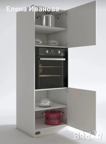 Шкаф за вградена фурна, безплатна доставка до всяка страна в България , снимка 2 - Шкафове - 52932195