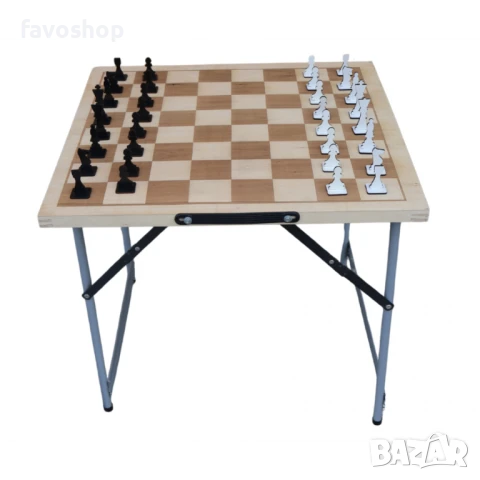 2 в 1- маса с игра "ШАХ"