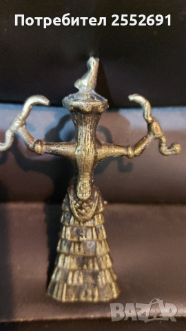 Бронзова фигура , снимка 2 - Антикварни и старинни предмети - 44824033