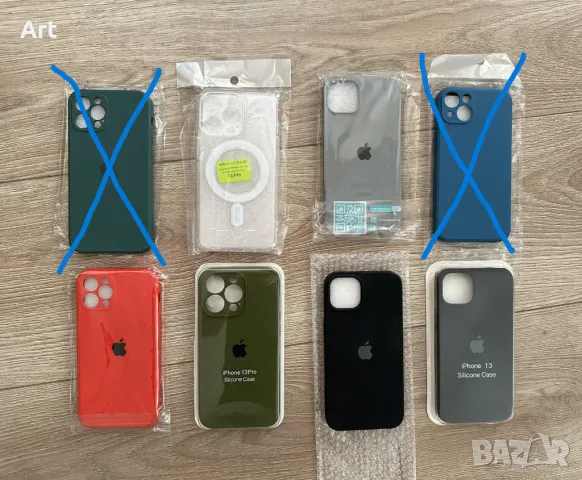 Силиконови калъфи за iPhone 12 pro, 13 pro, iPhone 13 и 14 , снимка 1 - Калъфи, кейсове - 42554528