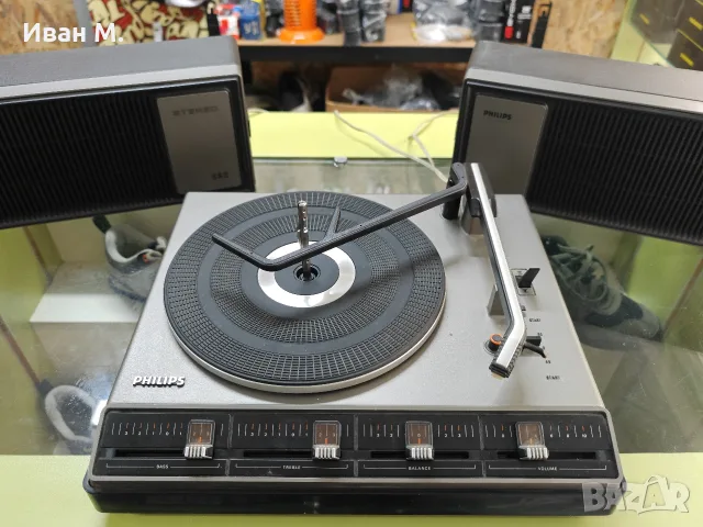 Грамофон Philips Stereo 382 , снимка 2 - Грамофони - 55787952