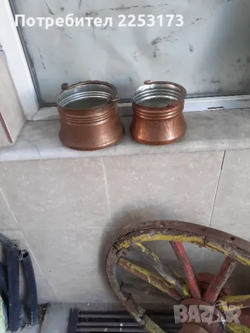 Медни менци с медни дръжки лот, снимка 6 - Декорация за дома - 47809157