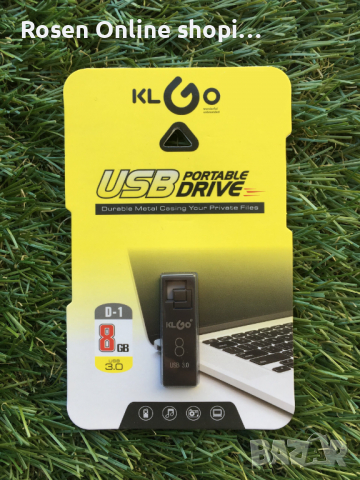 Преносима флашка 8GB KLGO USB 3.0, снимка 2 - USB Flash памети - 36152003