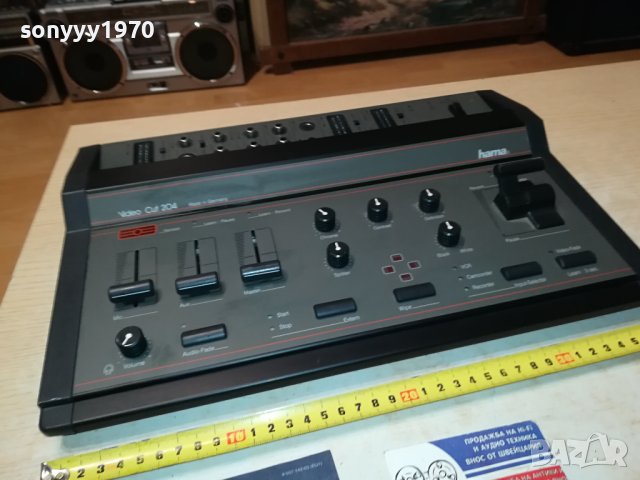 HAMA VIDEO CUT  204-MADE IN GERMANY 1308231100LNV, снимка 13 - Плейъри, домашно кино, прожектори - 41840639