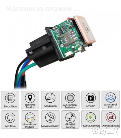 GPS ТРАКЕР ЗА АВТОМОБИЛ МОДЕЛ GT02A-2 - код 1648, снимка 2 - Аксесоари и консумативи - 34275500