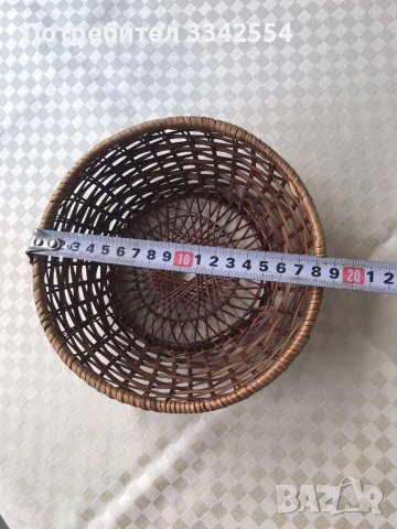 ПАНЕР ПАНЕРКА ДЪРВО ПЛЕТЕН ФРУКТИЕРА, снимка 11 - Аксесоари за кухня - 44474058