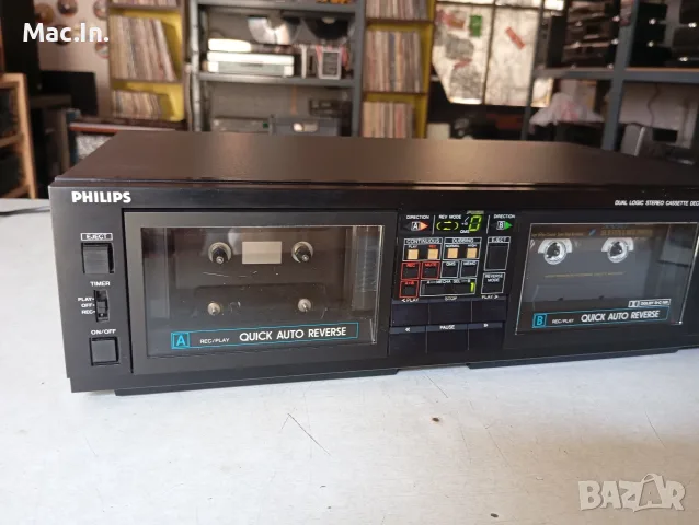 Dual Logic Cassette Deck Philips FC567, снимка 11 - Декове - 55845169