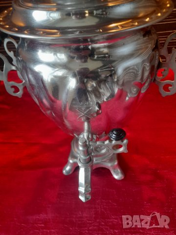 Стар самовар, снимка 13 - Антикварни и старинни предмети - 34436399