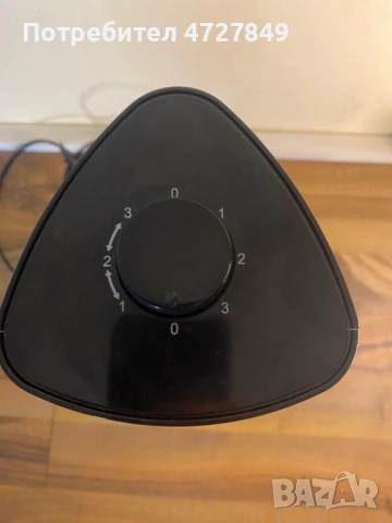 Спешно! Черен стоящ вентилатор – Добро състояние, снимка 2 - Климатици - 53395706