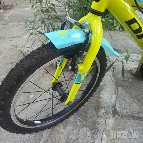 DRAG Alpha 18" детско алуминиево колело с помощни колела - като ново, снимка 4 - Велосипеди - 55847183