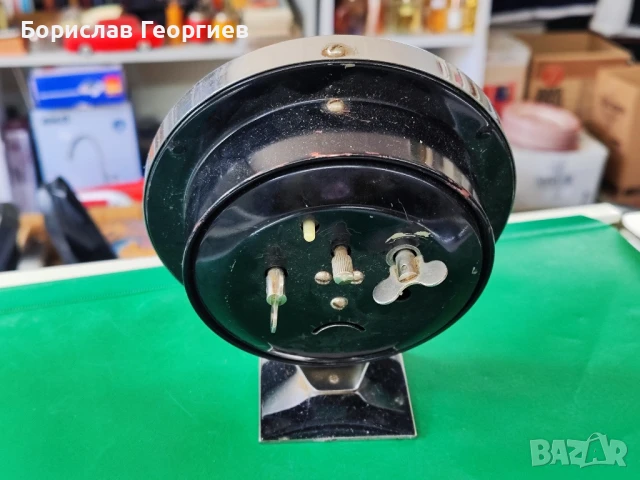 Стар китайски будилник с панди, снимка 4 - Антикварни и старинни предмети - 50615532