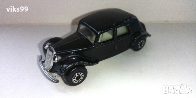 Matchbox Citroen 15CV, 1983, Black, Made In England, снимка 2 - Колекции - 53735012