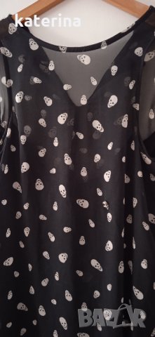 елегантна черна рокля, снимка 2 - Рокли - 33969049