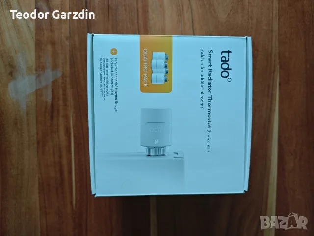 Комплект за смарт отопление tado° (V3+), снимка 4 - Смарт домашни устройства (Smart Home) - 55812387