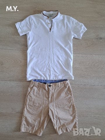 Блуза LC WAIKIKI с панталонки H&M 8-9г. 