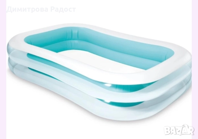 Семеен басейн на INTEX! Състояние използвано като ново! 