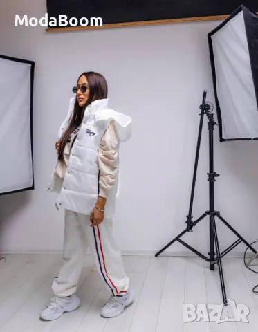 Tommy Hilfiger| бял дамски комплект от 3 части , снимка 3 - Комплекти - 47519950