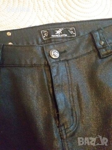 Дамски панталон с блясък М , снимка 2 - Панталони - 34453822