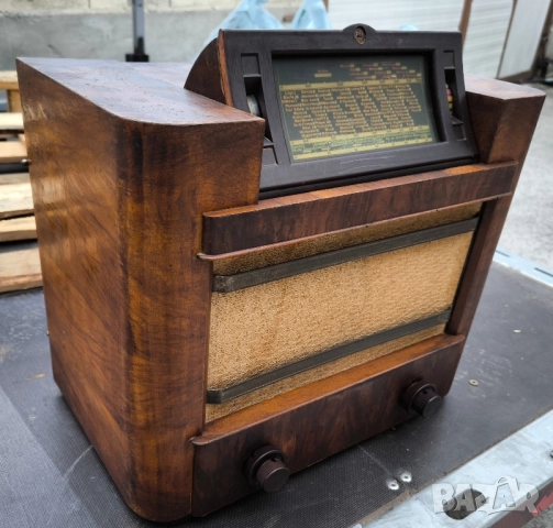 Philips type 695A-20 винтиж радио, снимка 2 - Радиокасетофони, транзистори - 51724952