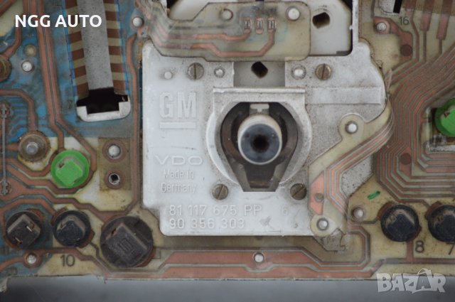 Табло Километраж за Opel Astra F, GM 90 356 303, 1.6i, снимка 3 - Части - 40271637