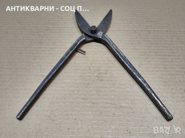 Стара Кована Ножица За Рязане На Ламарина. / НОМЕР 1726., снимка 8 - Антикварни и старинни предмети - 53849761