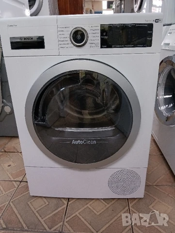 Последен модел сушилня с термопомпа Бош Bosch Serie 8 A+++ 8кг WI-FI  2 години гаранция!