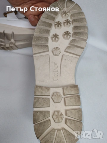 Страхотни дамски обувки от естествена кожа GABOR №42, снимка 10 - Дамски ежедневни обувки - 53720681