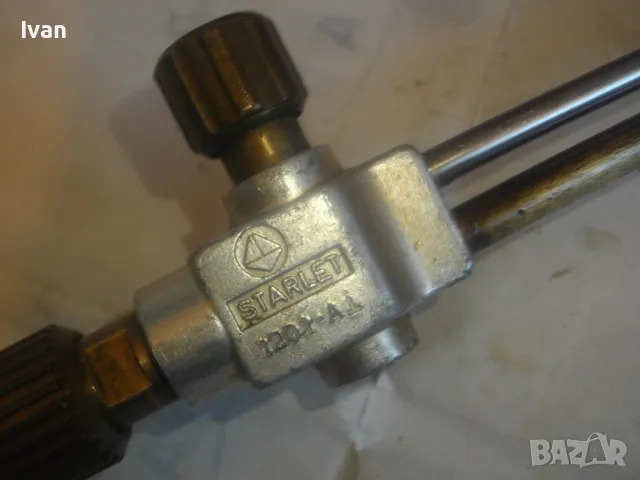 ОКСИЖЕНЕН РЕЗАК РЕЗАЧ MESSER GRIESHEIM STARLET 1201 Професионален Нидерландски с 4 въртока тритръбен, снимка 9 - Други инструменти - 47939077