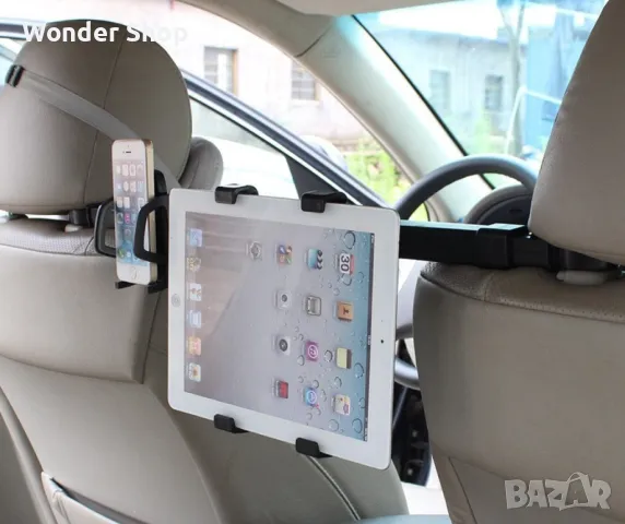 🚗 Промоция на комбинирана стойка за автомобил за таблет и смартфон ST38! 🚗, снимка 3 - Аксесоари и консумативи - 47516649
