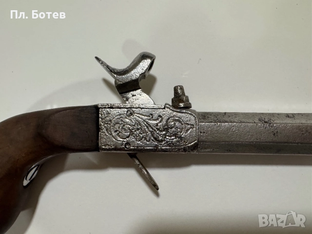 Стар капсулен пистолет, револвер, снимка 2 - Антикварни и старинни предмети - 52816368