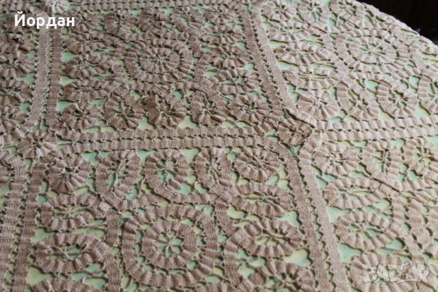 Покривка за маса или легло, снимка 7 - Антикварни и старинни предмети - 41123833