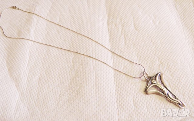 сребърен кръст разпятие Христово  и сребърно синджирче Исус Христос сребро, снимка 4 - Колиета, медальони, синджири - 34136151