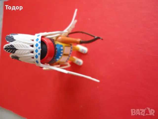 Играчка Индиански вожд Gebro 1993, снимка 5 - Други - 49140904