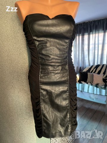 Дамска рокля в черно, снимка 1 - Рокли - 41188837