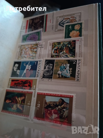 класьор с марки , снимка 5 - Филателия - 52772737