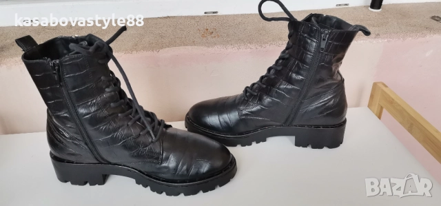 Боти Mark Cain 37 н. Естествена кожа , снимка 15 - Дамски боти - 51941158