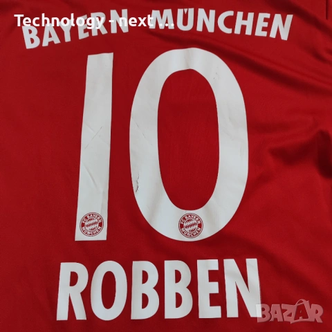 Оригинална тениска Bayern Munich 2014/15–ROBBEN10–FIFA World Champions, снимка 7 - Футбол - 53813565