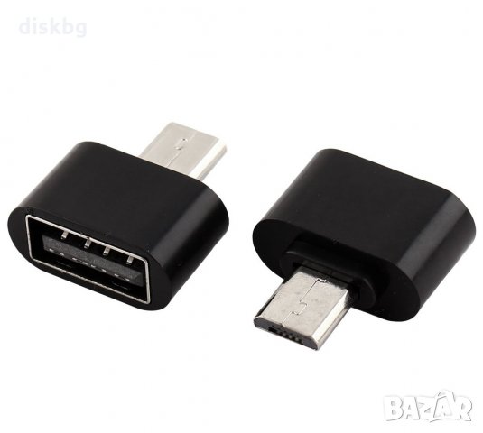 Нов преход OTG от USB-А(ж) към micro USB(м), снимка 1 - Друга електроника - 33904815