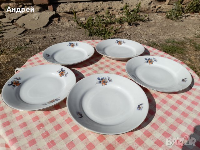 Стара порцеланова чиния,чинии #8, снимка 2 - Антикварни и старинни предмети - 33950648