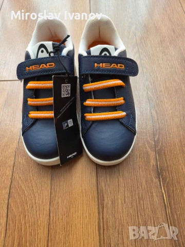 Чисто нови детски кожени обувки HEAD WINGFIELD