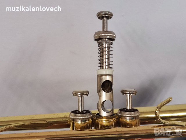 Jupiter B-Flat Trumpet JTR-410 with case - Б Тромпет с твърд куфар и мундщук - ОТЛИЧЕН, снимка 17 - Духови инструменти - 44555024