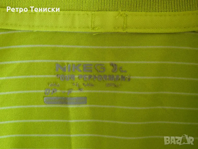 Поло тениска Nike — Мъже размер XXL Зелено, снимка 4 - Тениски - 56314884