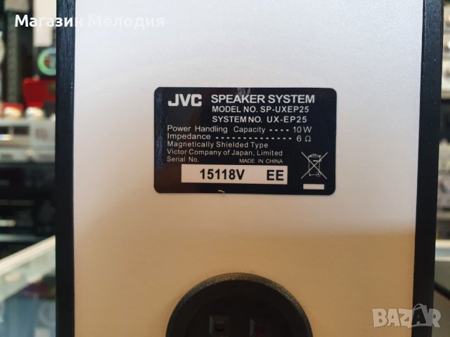 Аудиосистема JVC UX-EP25 В отлично състояние. С две тонколонки., снимка 15 - Аудиосистеми - 41441277