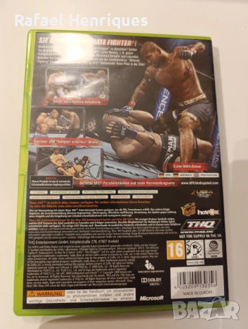 Xbox 360 Classics - UFC 2009, снимка 2 - Игри за Xbox - 53298326