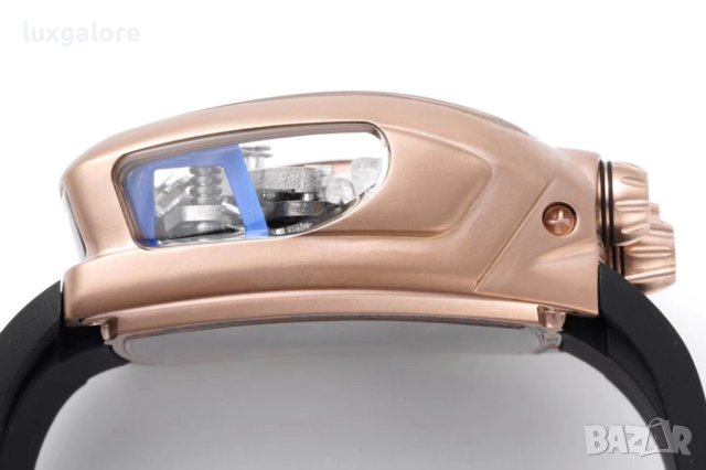 Мъжки часовник Jacob& Co Bugatti Chiron W-16 с автоматичен механизъм, снимка 4 - Луксозни - 42113948